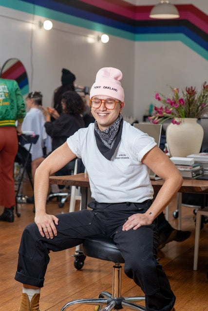 Pink PONY OAKLAND Beanie