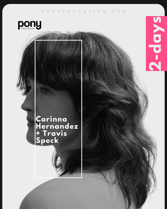 RAZOR MASTERS – CREATIVE CUTTING & EXPRESSION with Corinna Hernandez + Travis Speck