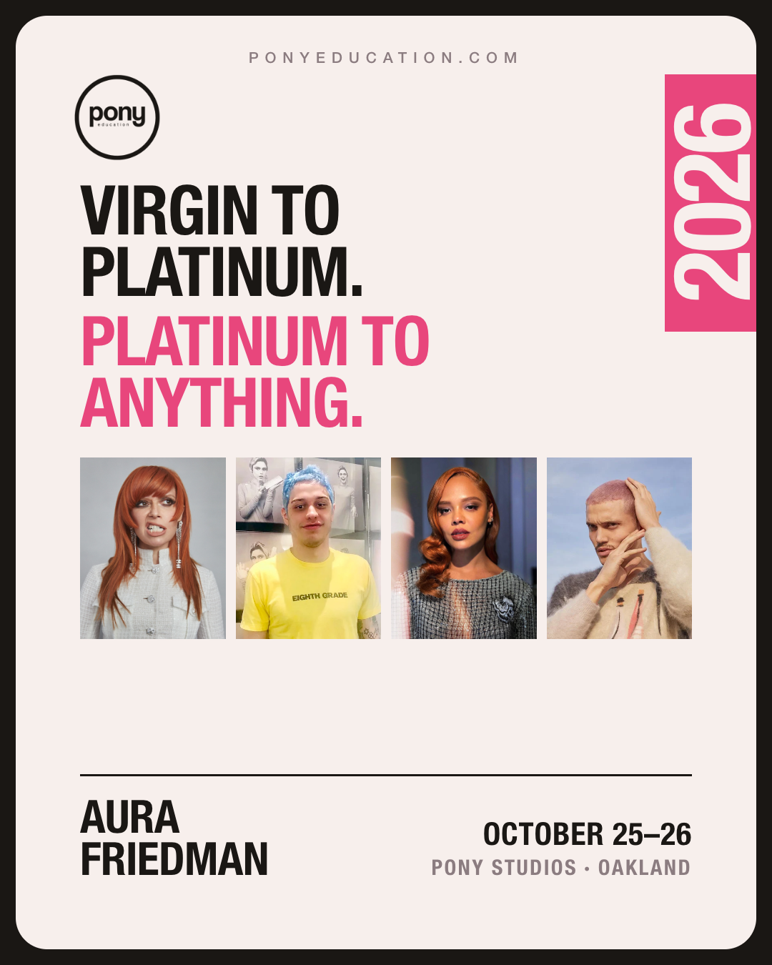 Aura Friedman: Two-Day Color Intensive — October 25–26, 2026
