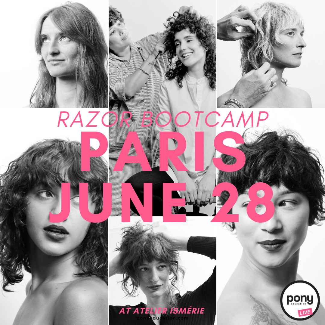 Razor Cutting + Hand Drying — Paris | Corinna Hernandez × Ramona Eschbach