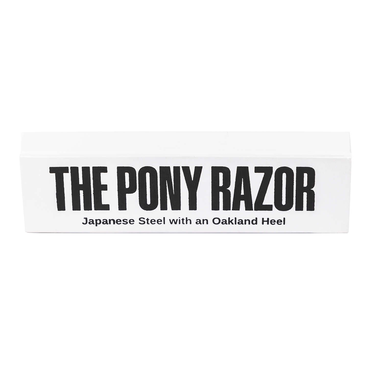 The Pony Razor (3rd edition)