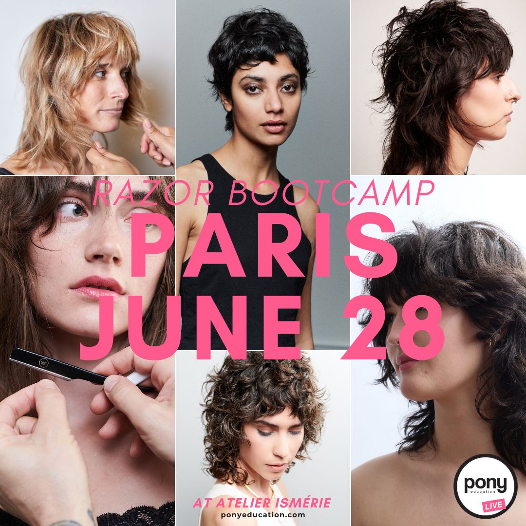 Razor Cutting + Hand Drying — Paris | Corinna Hernandez × Ramona Eschbach
