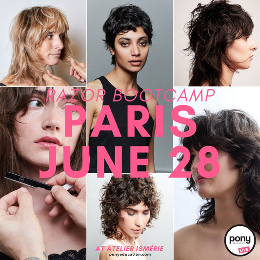 Razor Cutting + Hand Drying — Paris | Corinna Hernandez × Ramona Eschbach
